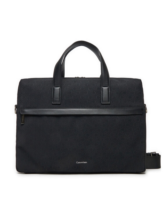 Calvin Klein Taška na laptop Ck Must Laptopa Bag Mono K50K512727 Čierna