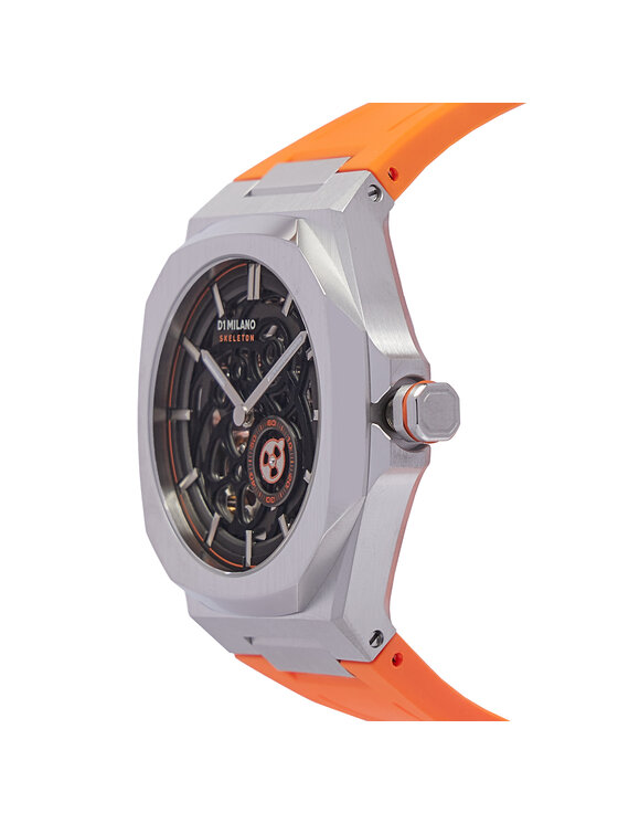 D1 Milano D1 Milano Hodinky Slice Orange Skeleton Rubber SKRJ16 Oranžová
