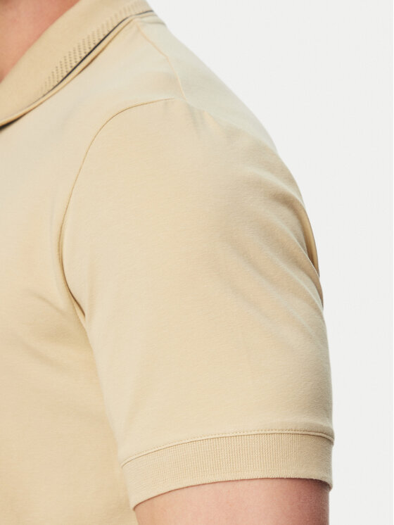 KARL LAGERFELD KARL LAGERFELD Tricou polo 745021 562221 Bej Regular Fit