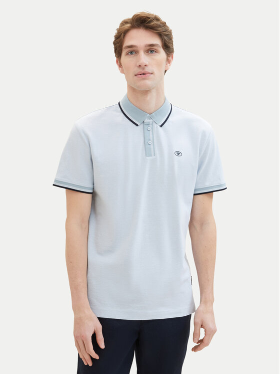 Tom Tailor Polo 1040822 Gaiši zils Regular Fit