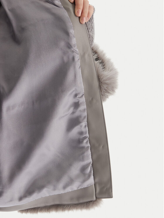 Patrizia Pepe Patrizia Pepe Pelliccia 2O0174 E077 S746 Grigio Regular Fit