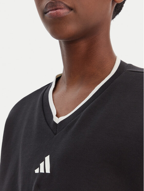 adidas adidas Felpa Stadium KC4980 Nero Loose Fit