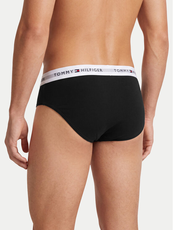 Tommy Hilfiger Tommy Hilfiger Komplet slipów UM0UM03471 Czarny