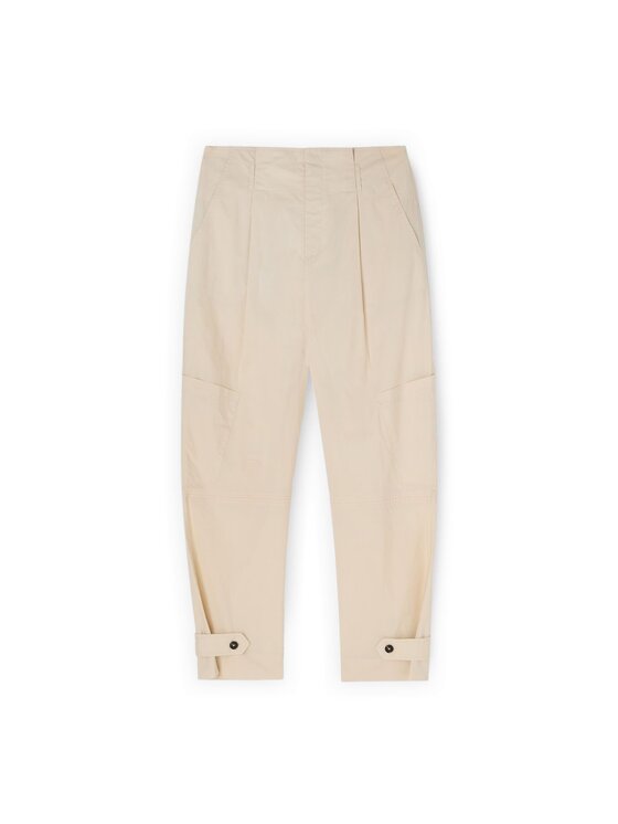 Motivi Motivi Pantaloni di tessuto P00UQ004579N002 Crema Boy Fit