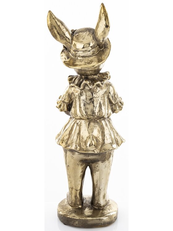 MIAhome MIAhome Figurka króliczka MALJUNA-4 big Złoty