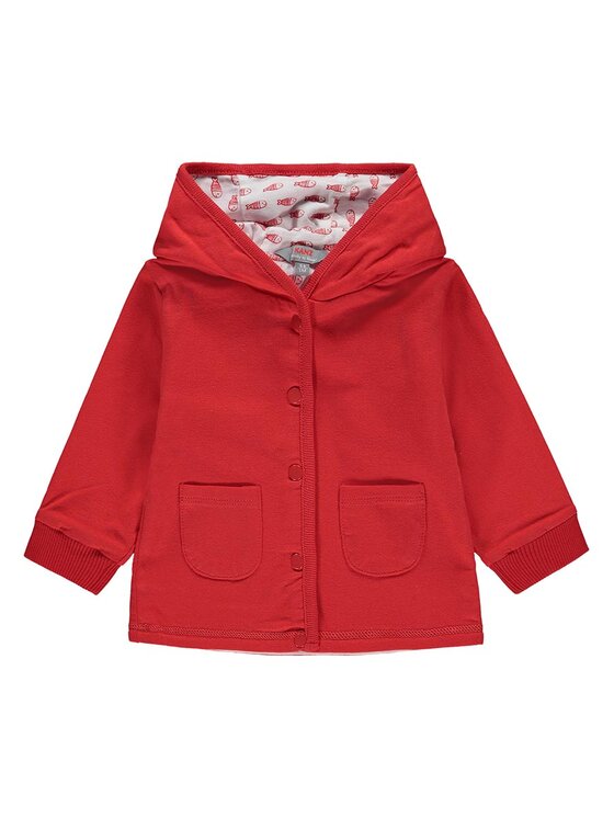 Kanz Kanz Bluza 1912857-2550 Czerwony Basic Fit