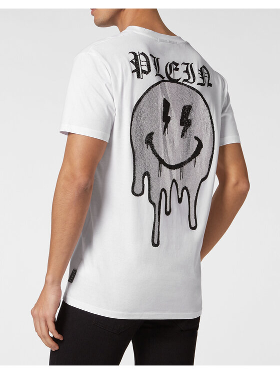 PHILIPP PLEIN PHILIPP PLEIN T-Shirt 15105 Biały Regular Fit