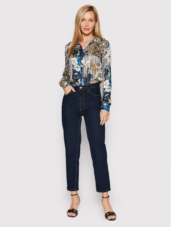 Jeans W2YA21 D4NH4 Blu scuro Tapered Leg
