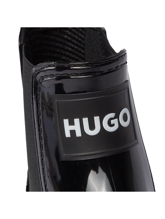 HUGO Hugo Cizme de cauciuc Tabita Rain Bootie 50498397 10222177 01 Negru