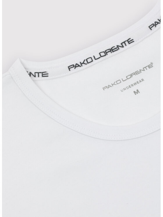 Pako Lorente Pako Lorente Komplet 2 t-shirtów U000B-TT-001 Biały Slim Fit