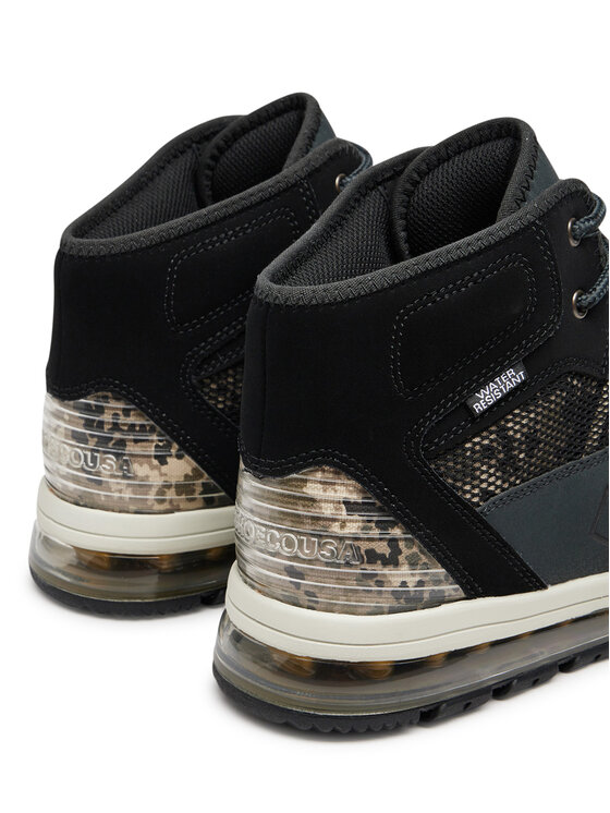 DC Shoes DC Shoes Sneakersy Versatile Hi Wr ADYB100019-GKT Czarny