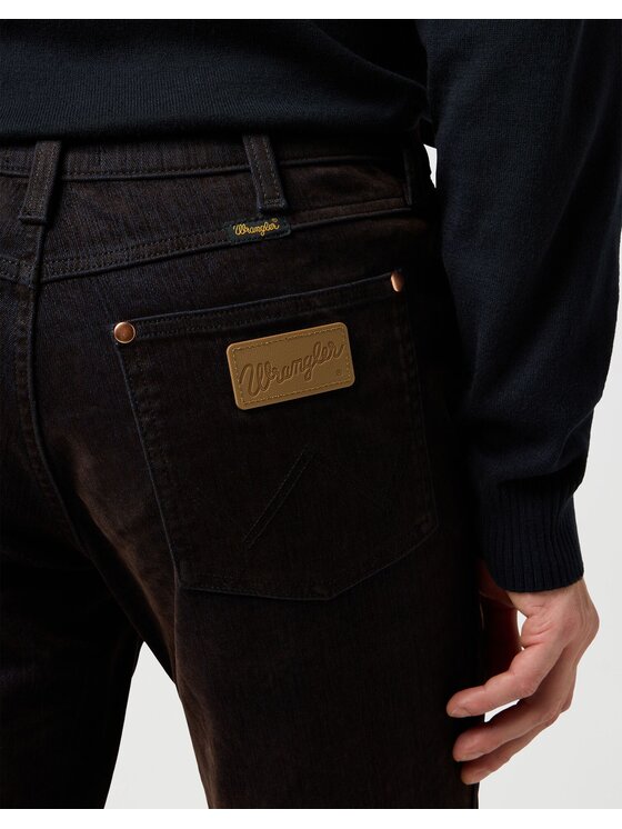 Wrangler Wrangler Jeansy Wrancher Czarny Bootcut Fit