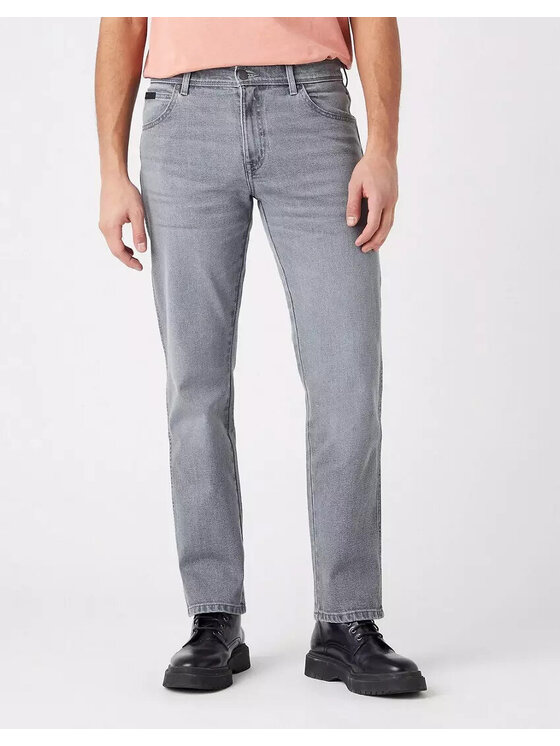 Wrangler Wrangler Jeans TEXAS SLIM Grigio Slim Fit