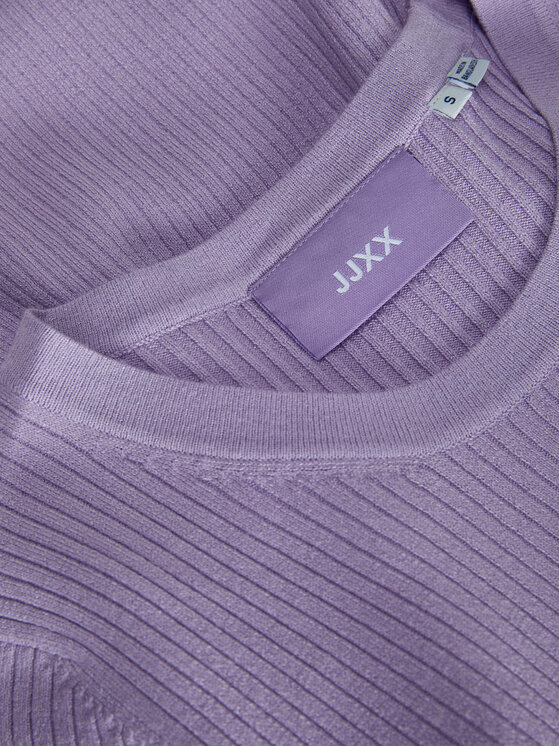 JJXX JJXX Sukienka dzianinowa Ellie 12254342 Fioletowy Slim Fit