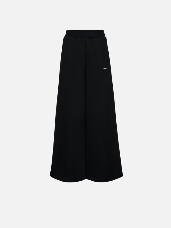 La Mania La Mania Spodnie dresowe TUCK Czarny Basic Fit