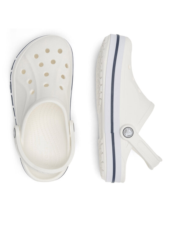 Crocs Crocs Natikači BAYABAND CLOG 205089-126 Bela