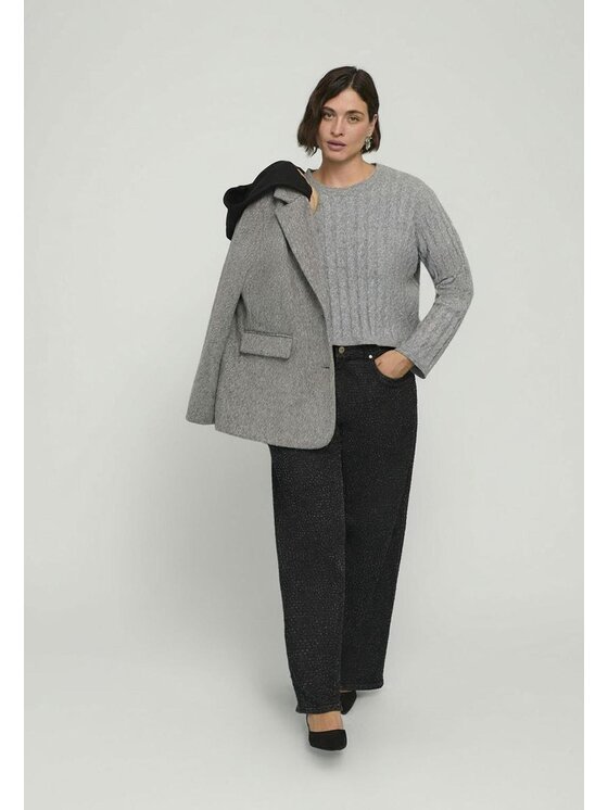Fiorella Rubino Fiorella Rubino Maglione M022L008284N003 Grigio Regular Fit