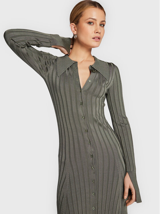 Vestito di maglia Lamire Knit RM1644 Verde Regular...