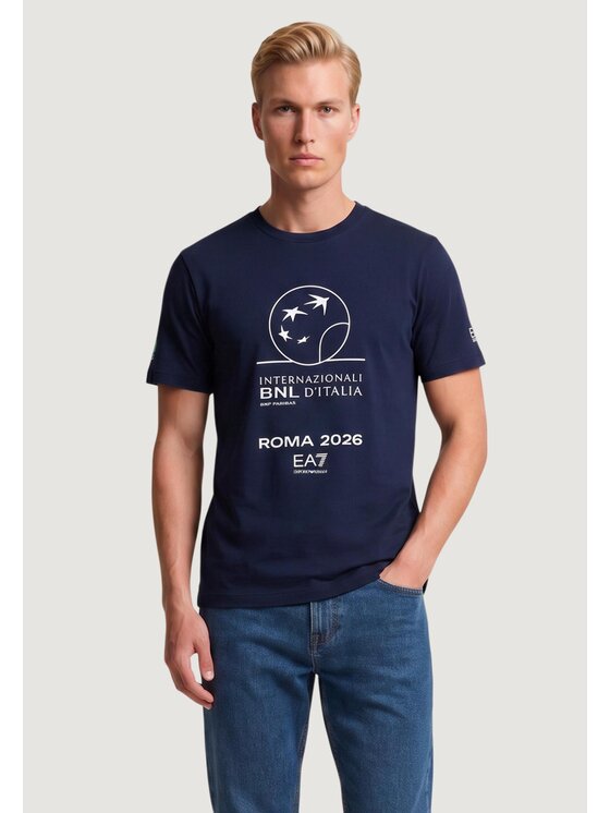EA7 Emporio Armani EA7 Emporio Armani T-shirt 7M002815 AF12503 Blu Casual Fit