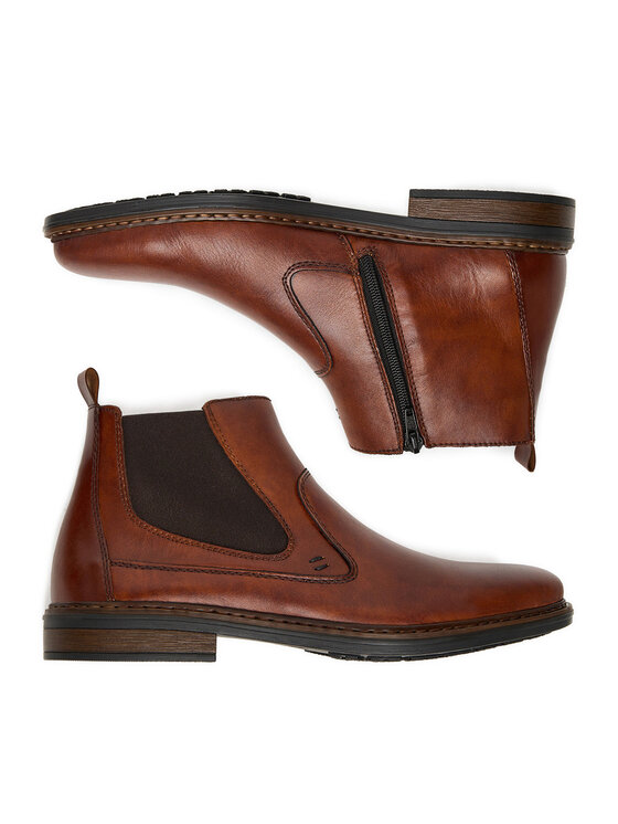 Rieker Rieker Botki 37662-24 Brązowy