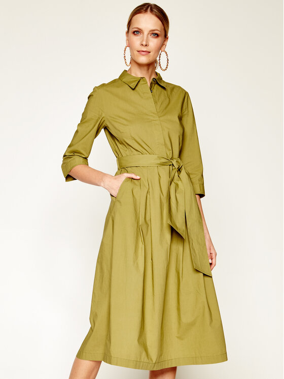Marc O Polo Robe de jour 003 1773 21227 Vert Regular Fit Modivo
