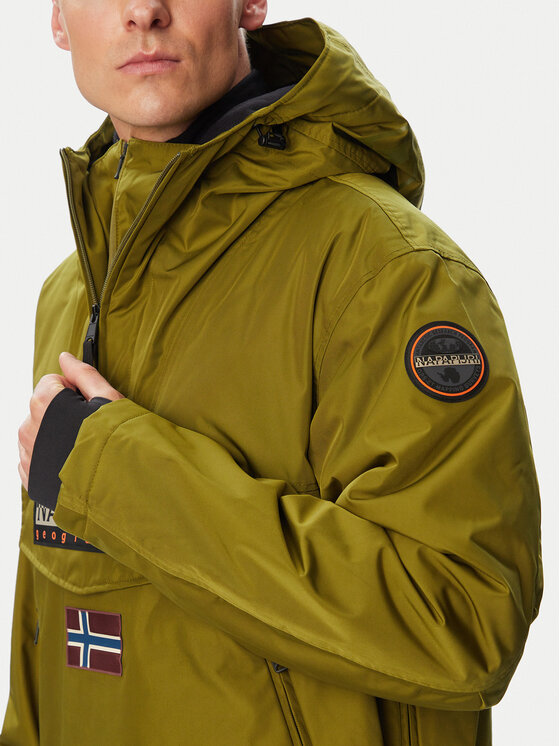 Napapijri Napapijri Bunda anorak Rainforest Next NP0A4IB9 Khaki Regular Fit