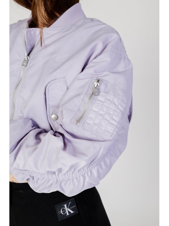 Calvin Klein Jeans Calvin Klein Jeans Μπουφάν δερμάτινο LW BOMBER Ροζ To Fit