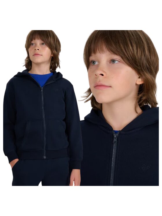 4F 4F Mikina 4FJWMM00TSWSM1859-31S Modrá Oversize