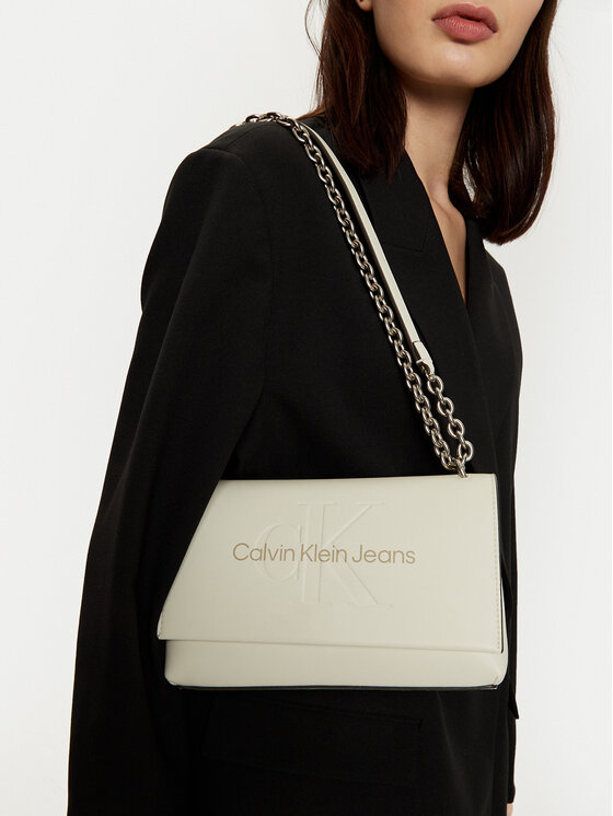 Calvin Klein Jeans Calvin Klein Jeans Handtasche K60K612221 Écru