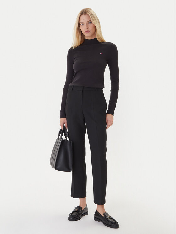 Tommy Hilfiger Tommy Hilfiger Светр WW0WW47462 Чорний Regular Fit