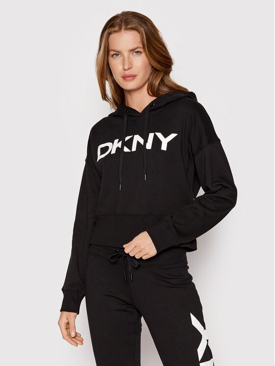 DKNY Sport DKNY Sport Світшот DP1T8642 Чорний Regular Fit