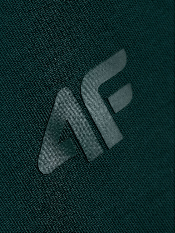 4F 4F Longsleeve casual Zielony ciemny Regular Fit