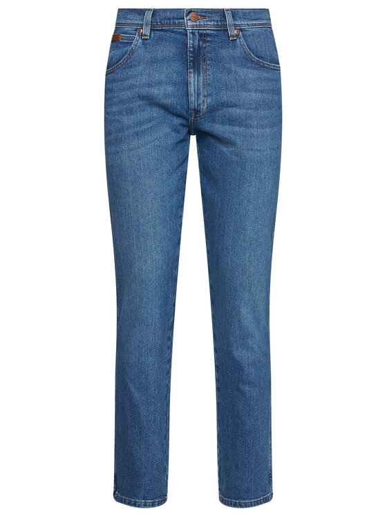 Wrangler Wrangler Jeansy Texas W12SU5238 112126519 Granatowy Authentic Slim Fit
