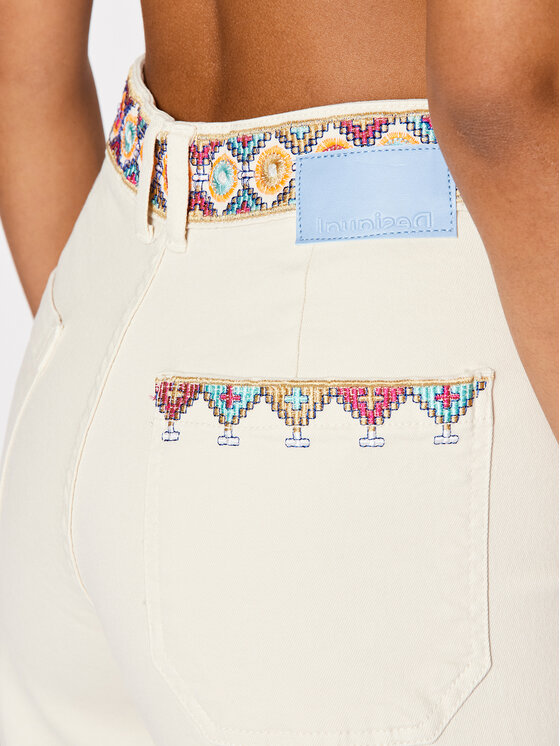 Jeans Awesome 22SWDD03 Beige Relaxed Fit