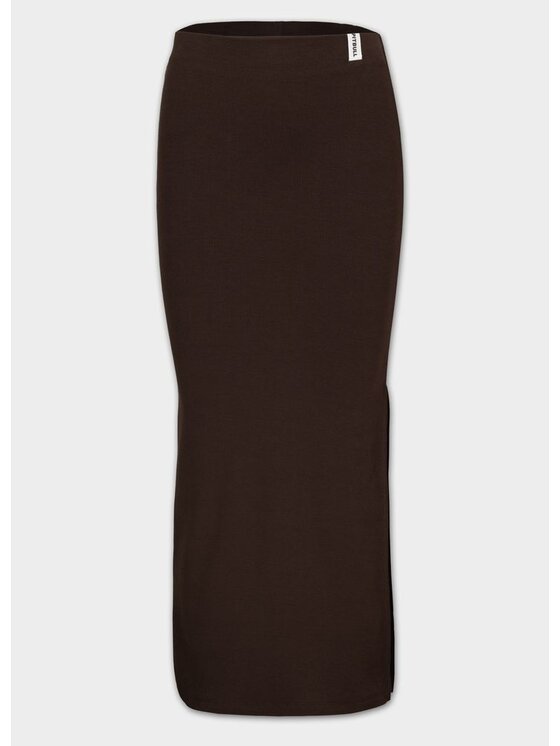 PITBULL PITBULL Spódnica midi LAYLA Srebrny ciemny Slim Fit