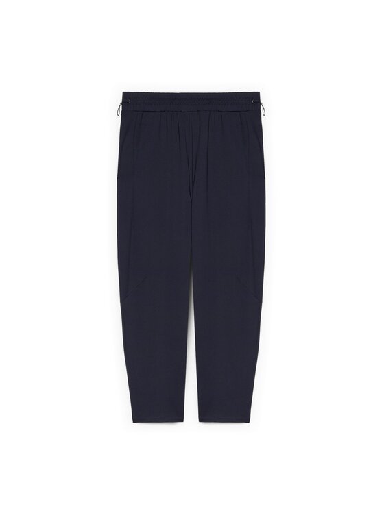 Fiorella Rubino Fiorella Rubino Spodnie materiałowe P048E000081N034 Niebieski Regular Fit