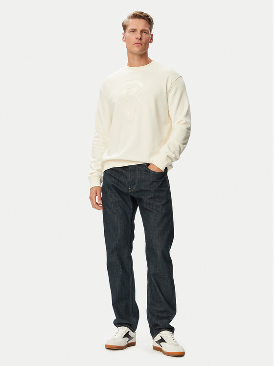 KARL LAGERFELD KARL LAGERFELD Sweatshirt 705011 563900 Weiß Regular Fit