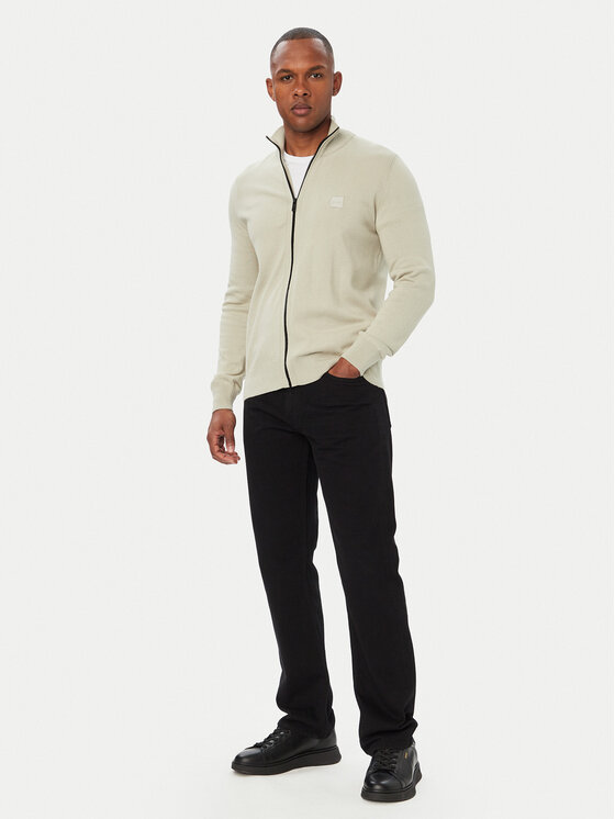 BOSS BOSS Кардиган Kanozip_S 50543692 Бежевий Regular Fit