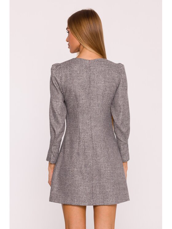Made of Emotion Made of Emotion Sukienka wieczorowa M870 Czarny Modern Slim Fit