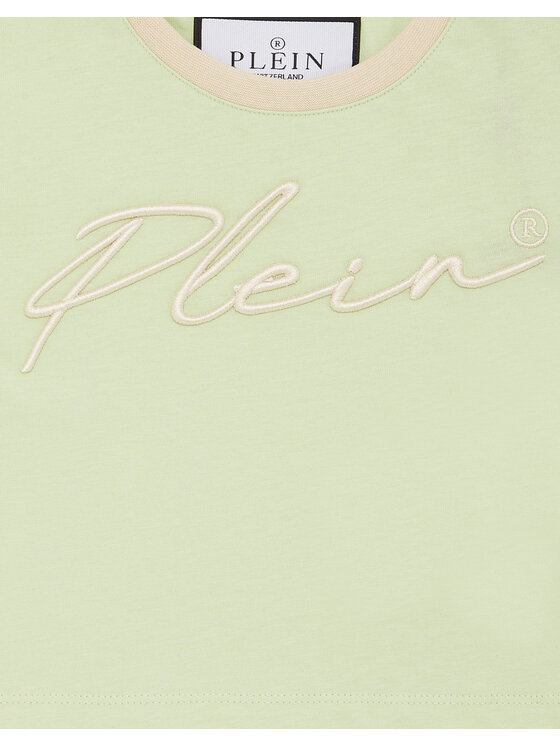PHILIPP PLEIN PHILIPP PLEIN T-Shirt 28149 Zielony Regular Fit