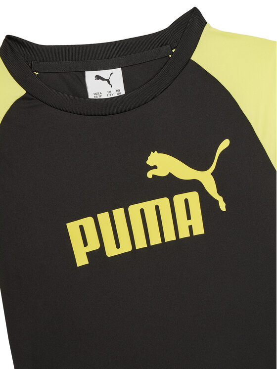 Puma Puma T-krekla un šortu komplekts Ess 686299 Melns Regular Fit