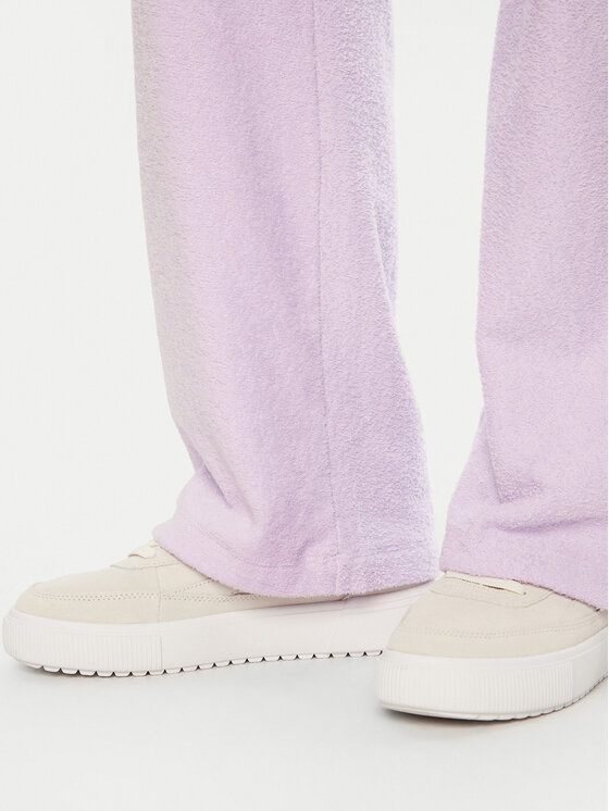 American Vintage American Vintage Sportinės kelnės Bobypark BOBY05BH24 Violetinė Loose Fit