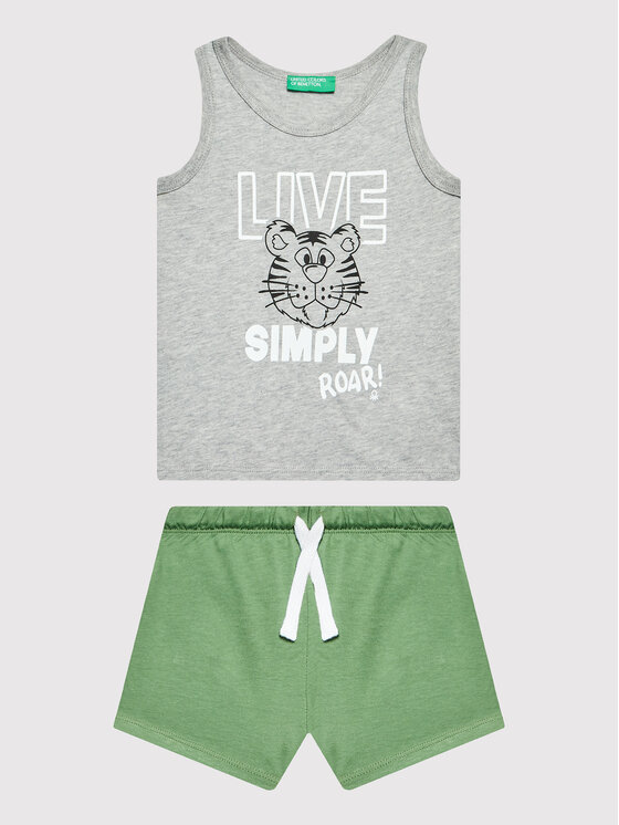 Completo top e pantaloncini United Colors Of