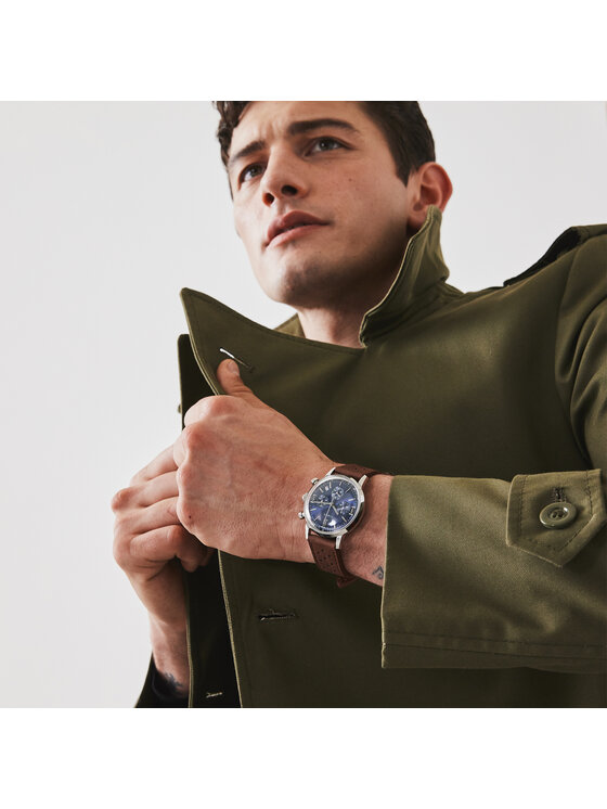 Timex Timex Hodinky TW2W10200 Hnědá
