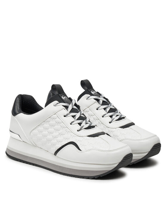 MICHAEL Michael Kors MICHAEL Michael Kors Sneakers Raina Tainer 43T4RNFSBL Alb