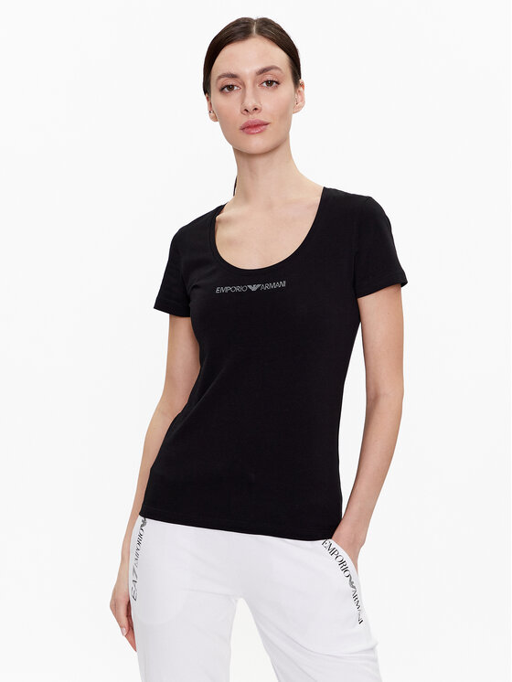 Emporio Armani Underwear Emporio Armani Underwear Tričko 163377 3R223 00020 Čierna Regular Fit