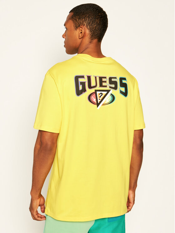 Guess T Shirt J BALVIN Logo Tee M0FI0E R9XF0 o ty Regular Fit Modivo.pl