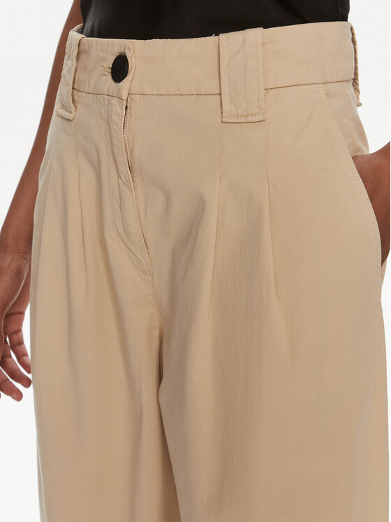 HUGO Hugo Riidest püksid Hanico-1-D 50489241 Beež Relaxed Fit