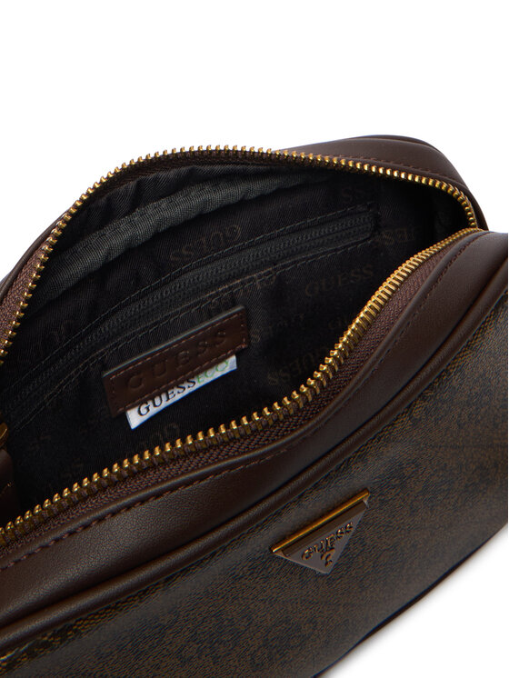 Guess Guess Мъжка чантичка HMMILO P6150 Кафяв