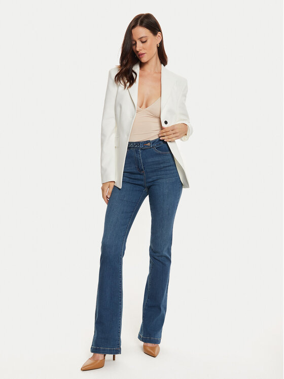 Morgan Morgan Traperice 222-PKELY Plava Straight Fit